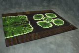 Mehendi Green Sungudi Cotton Bandhani Saree with Zari Border Saree JCS Fashions