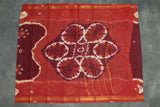 Maroon Bandhani Sungudi Cotton Saree with Golden Zari Border - 5.5m Saree JCS Fashions