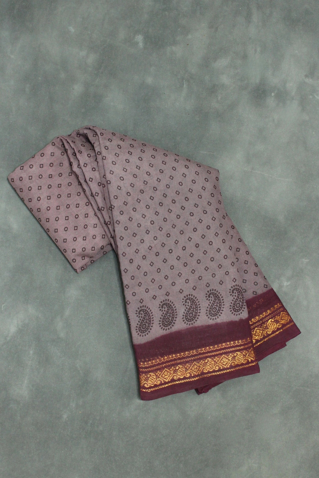Elegant Poly Cotton Floral Brown Saree for Daily and Festive Wear Saree JCS Fashions