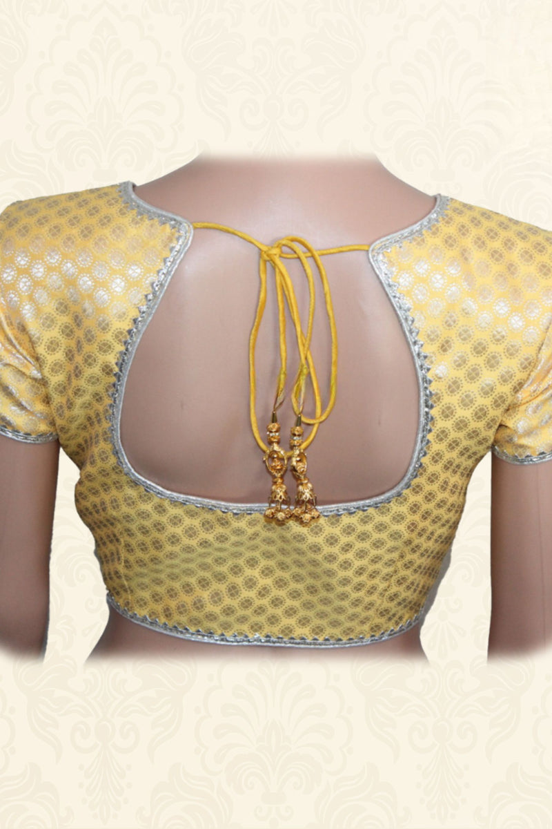 Beautiful Banarasi brocade blouse for Saree and Readymade Lehenga