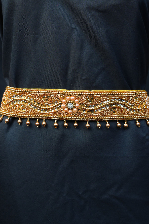 Timeless Glamour: Explore Maggam Work Hip Belts at JCSFashions
