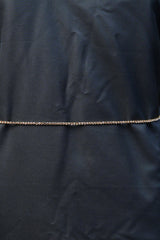 Luxury in Links: Gold Hip Chain with Glistening Gold Stones |JCSFashions