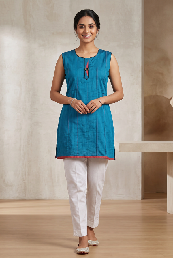 Cotton Kurti for Women – XL Casual for Jeans & Skirts