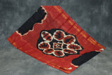 Sungudi Cotton Bandhani Saree with Golden Zari Border - Black & Brown Saree JCS Fashions Black & Brown 5.5 meters
