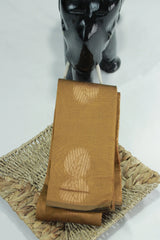 Mustard Silk Cotton Saree with Zari Border and Blouse Piece for Traditional Wear - Mustard