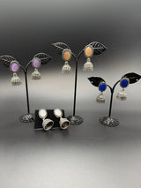 Oxidized Silver Jhumka Earrings for Women - Stylish Traditional Jewelry Jewelry JCS Fashions