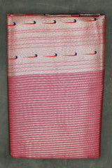 Paithani Tissue Fabric Saree in Pink with Zari Weaving Work and Blouse Piece - Pink