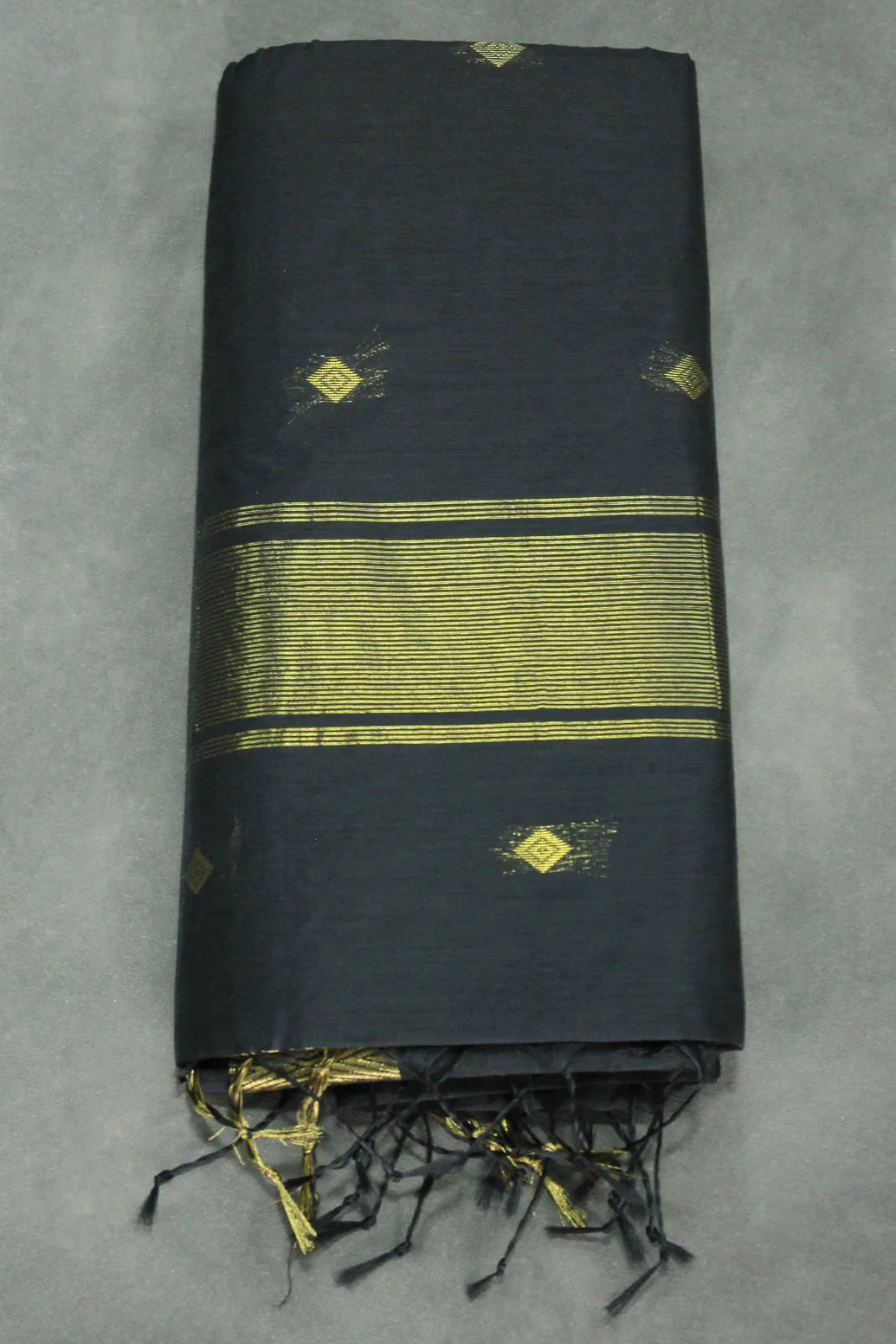 Cotton Saree - Black