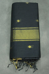 Cotton Saree - Black