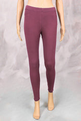 Ankle Leggings, 4 way Lycra material 
Silicon - wash for smooth finish 
GSM - 195 - 210 
Ankle length
Belt type. - Cherry Brown