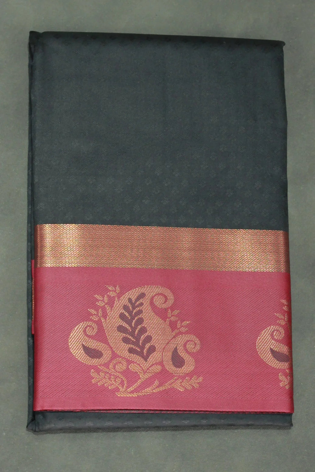 Semi Silk Saree - Black