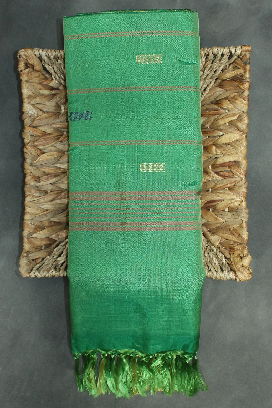 Banana Fibre Saree - Multi