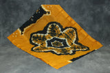 Black & Mustard Sungudi Cotton Bandhani Saree with Golden Zari Border Saree JCS Fashions Black 5.5 meters