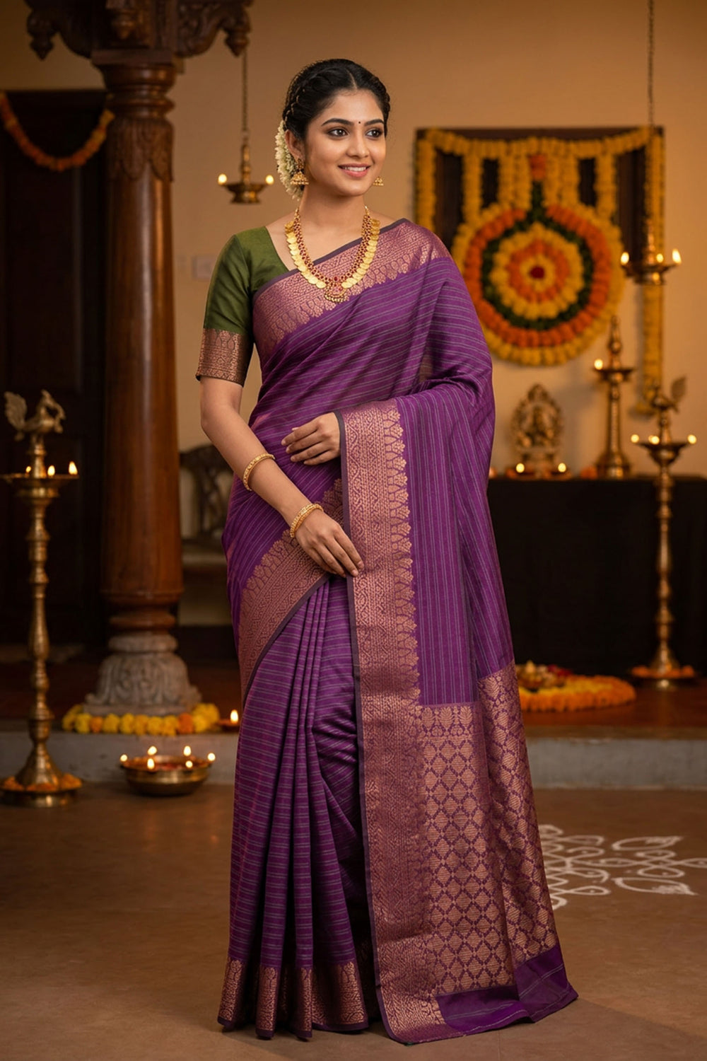 Saree-1416 — front pose