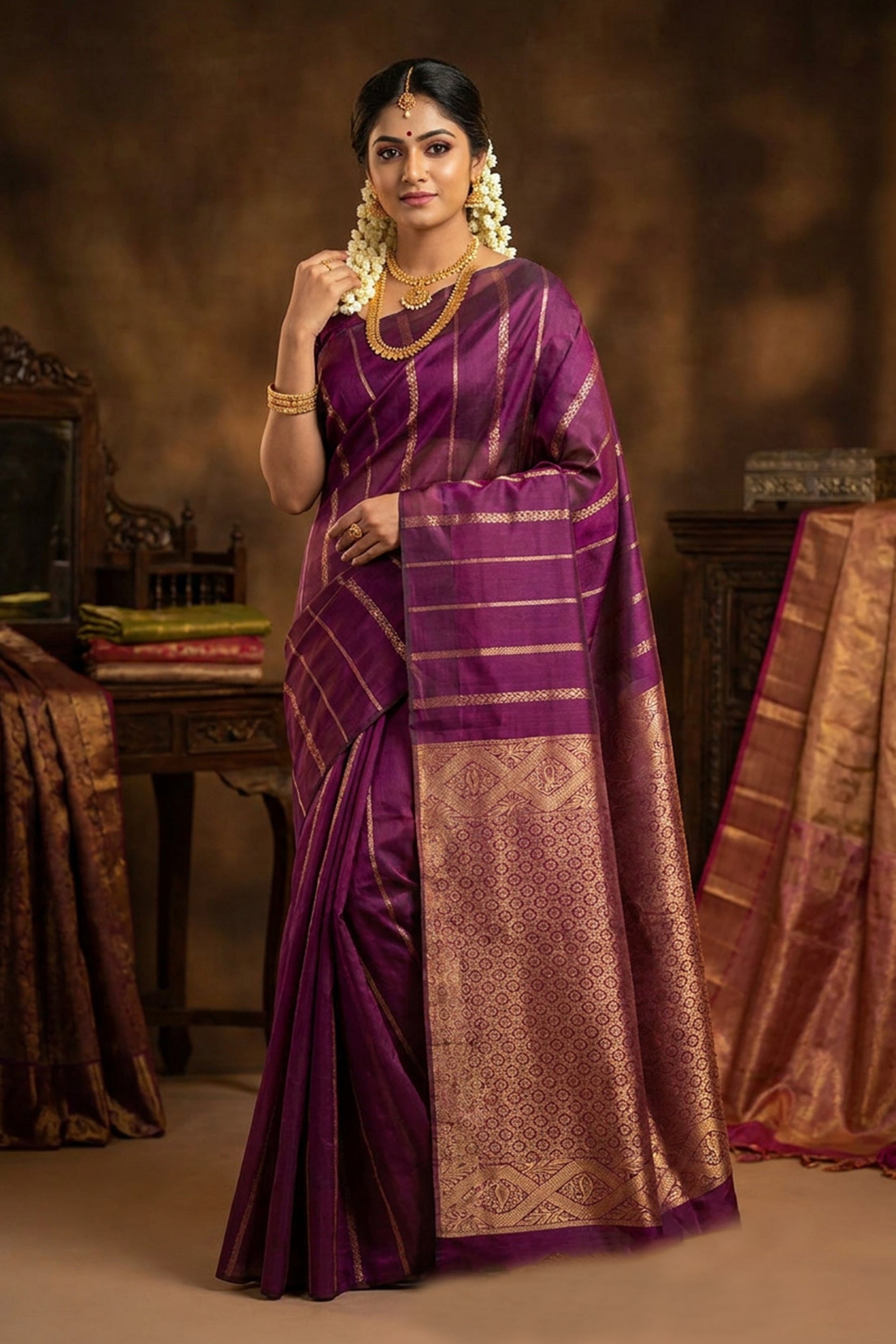 Saree-1434 — front pose