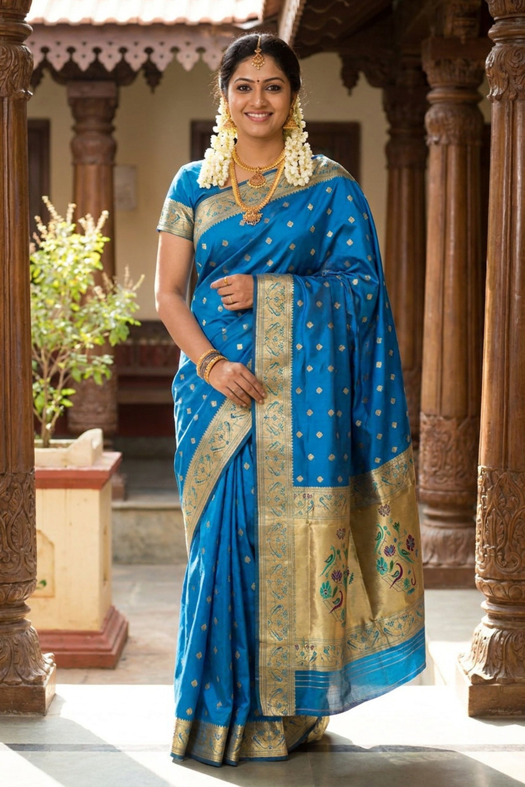 Saree-1489 — front pose