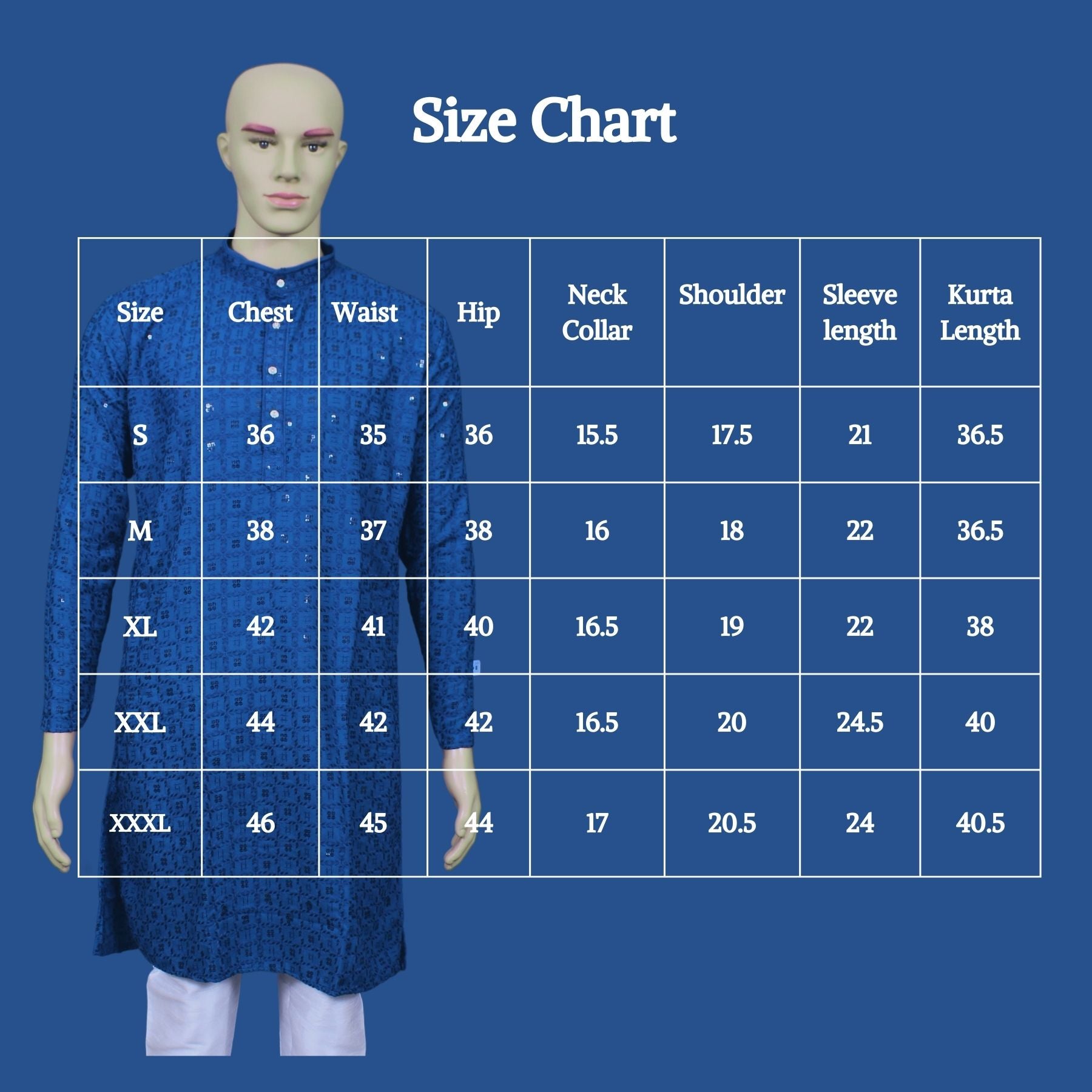 Luxurious Men's Lakhnavi Embroidered Sequin Kurta - JCS Fashions