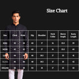 Black Lakhnavi Kurta for Men with Sequins Work, Mandarin Collar, Festive Party Wear