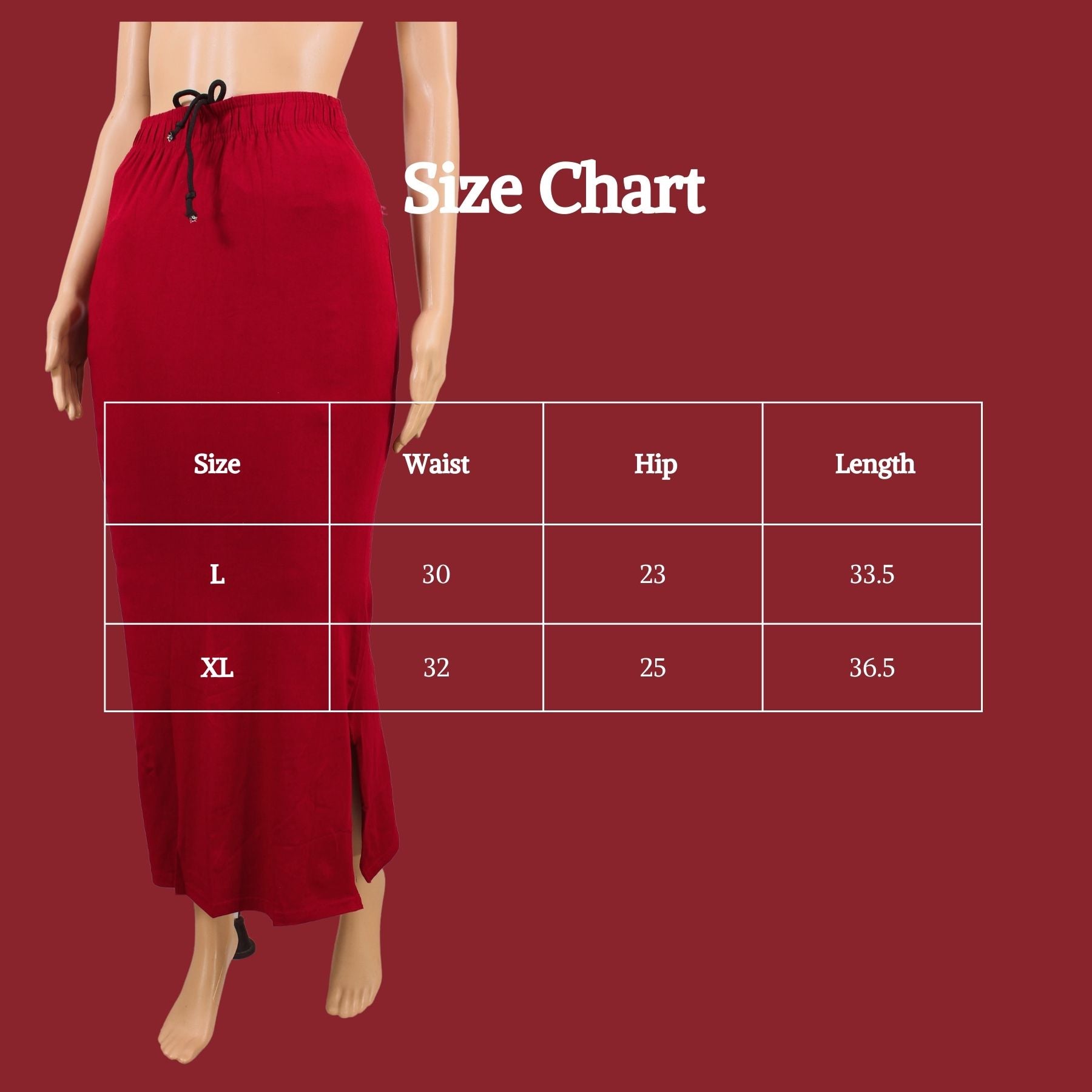 Inskirt 4-Way Lycra Shapewear for Ultimate Body Contouring and Comfort Inskirt JCS Fashions