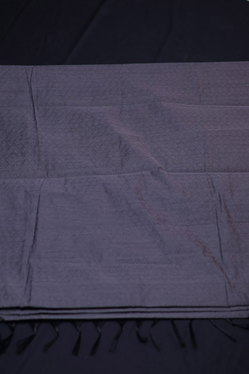 Premium Soft Cotton Saree With Pochampally Pallu & Zari Border