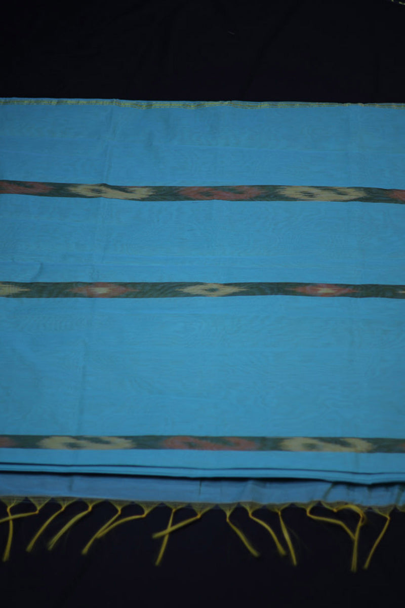 Pure Cotton Saree with Timeless Pochampally Design & Matching Blouse