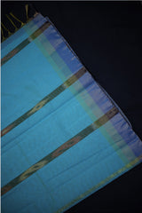 Pure Cotton Saree with Timeless Pochampally Design & Matching Blouse