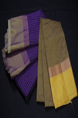 Enchanting Semi Silk Saree: An Epitome of Elegance
