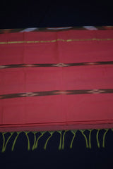 Elegant Pochampally Design Pure Cotton Saree with Matching Blouse