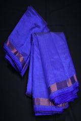 Traditional Tussar Silk Saree: 100% Genuine with Zari Borders