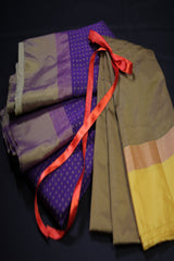 Enchanting Semi Silk Saree: An Epitome of Elegance