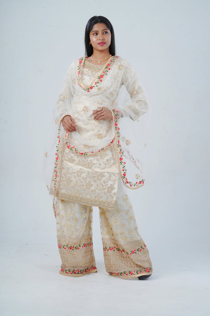 Luxurious Embroidered Kurti Salwar Kameez for Party & Wedding
