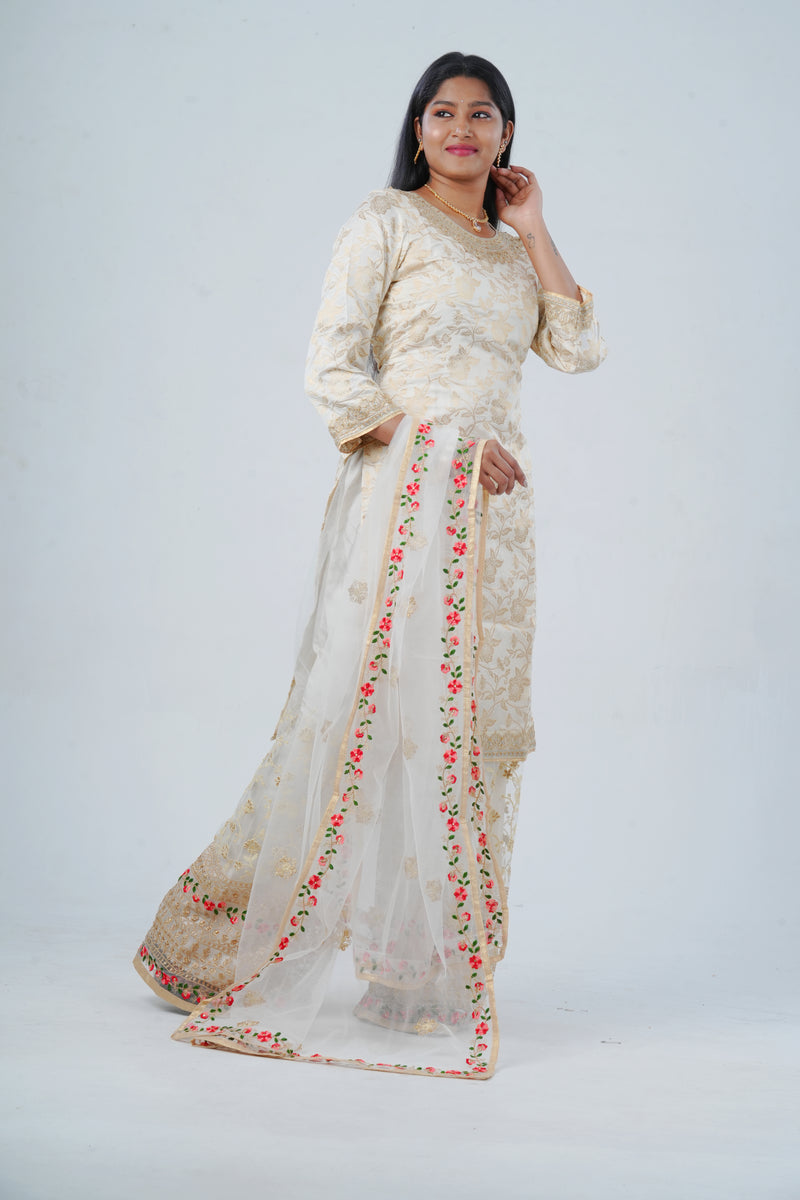 Luxurious Embroidered Kurti Salwar Kameez for Party & Wedding