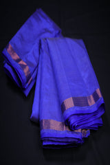 Traditional Tussar Silk Saree: 100% Genuine with Zari Borders