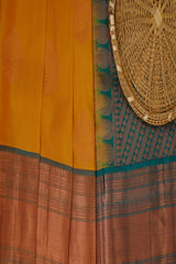 Handloom Double Warp Pure Silk Saree & Tailored Blouse
