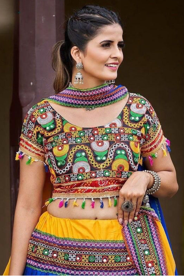 Designer Party Wear Chaniya Choli in Eye catching Blue