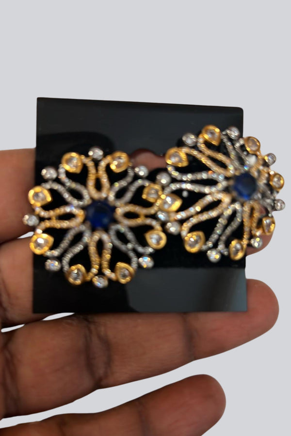 Dazzle Daily: Chic Stone Stud Earrings by JCS Fashions