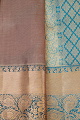 Lavish Handloom Silk Saree with Traditional Box Butties & Grand Pallu - View 4 - JCS Fashions