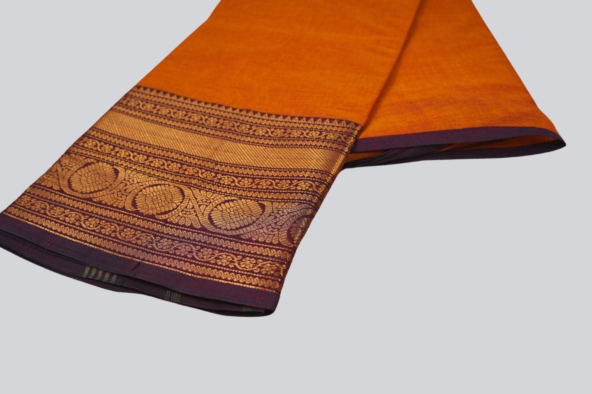 Authentic Chettinad Cotton Saree: 80-Count Weave for Timeless Elegance Saree JCS Fashions