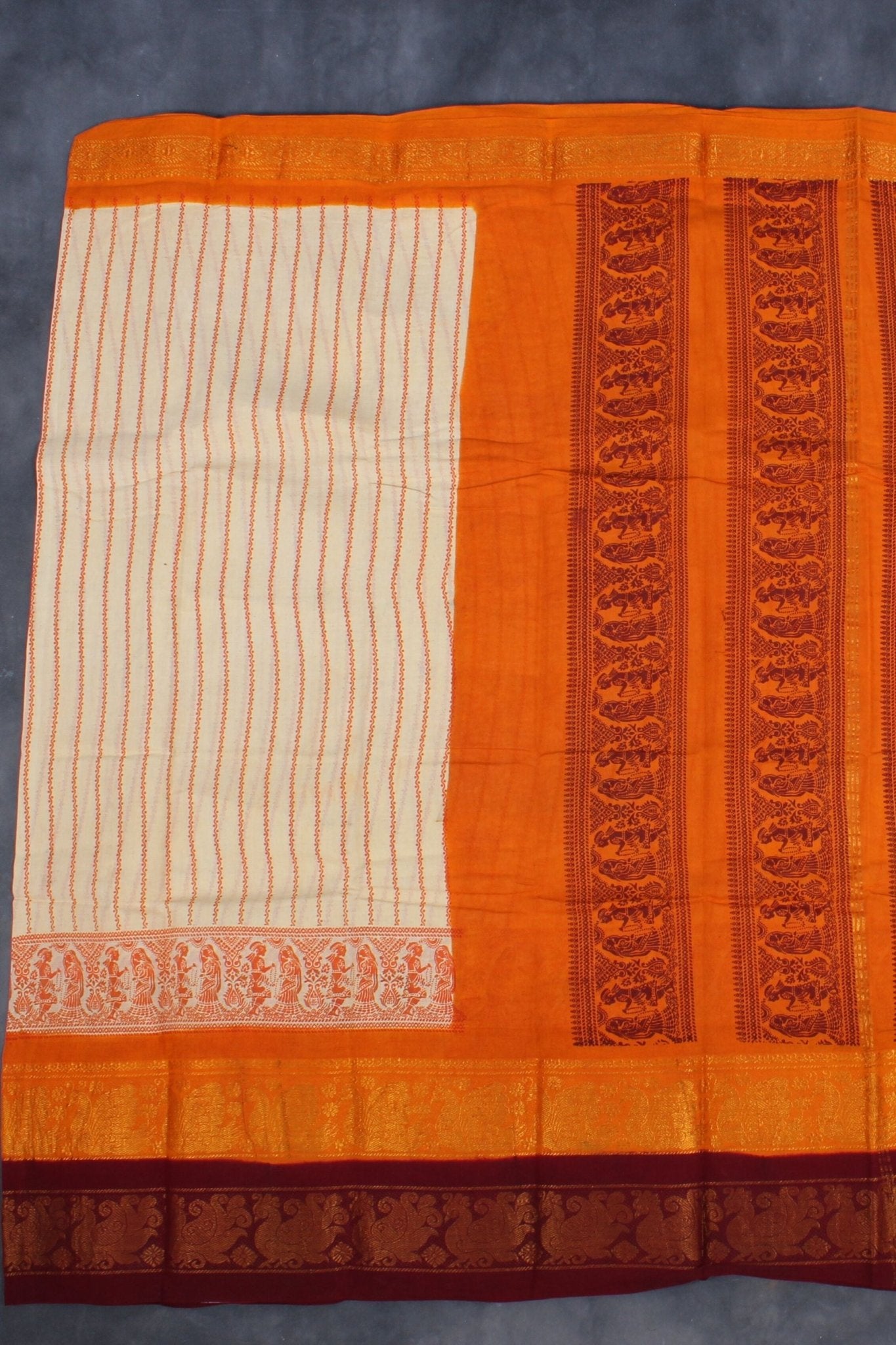 Authentic Madurai Sungudi Cotton Saree - Cultural Elegance & Lightweight Saree JCS Fashions