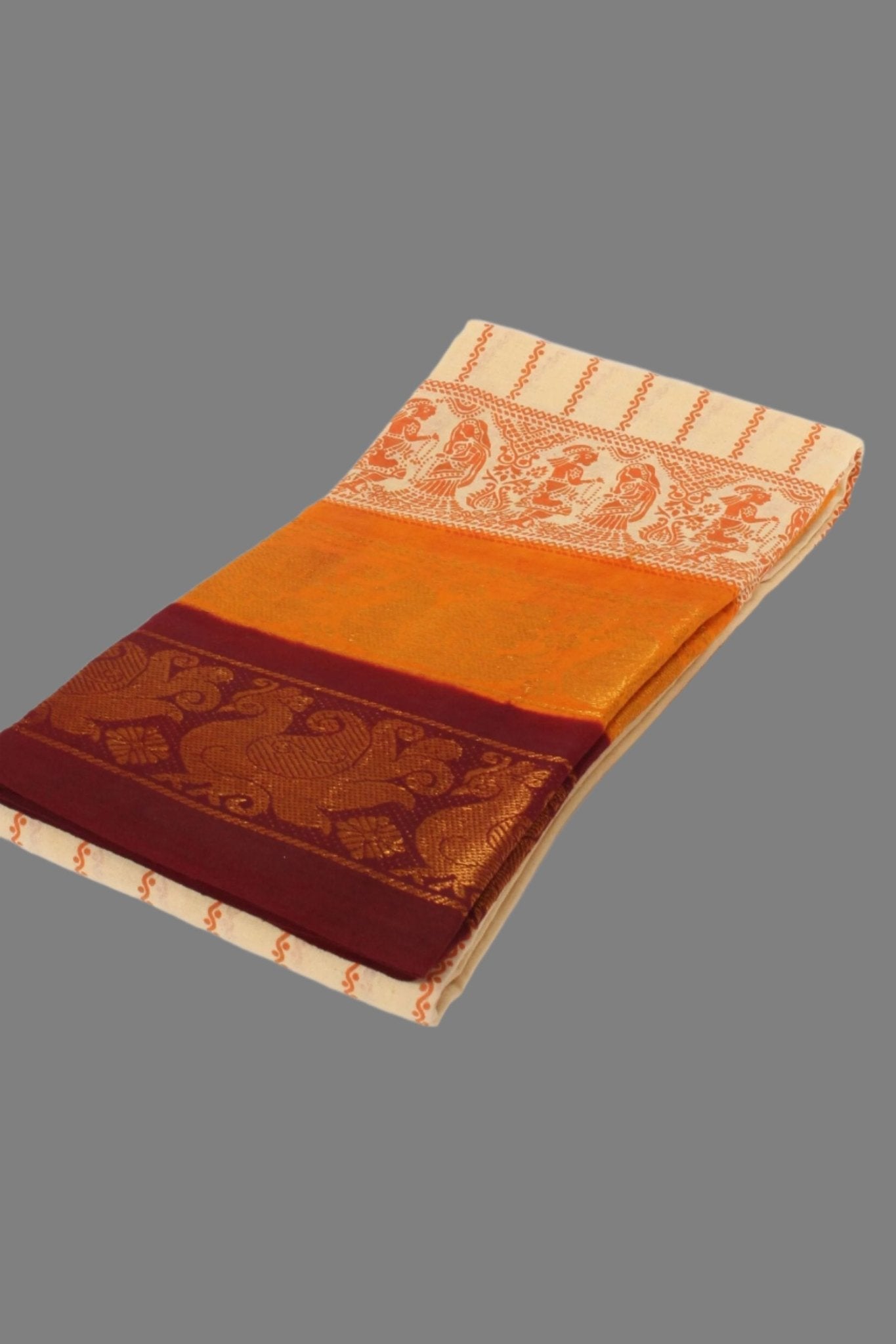 Authentic Madurai Sungudi Cotton Saree - Cultural Elegance & Lightweight Saree JCS Fashions