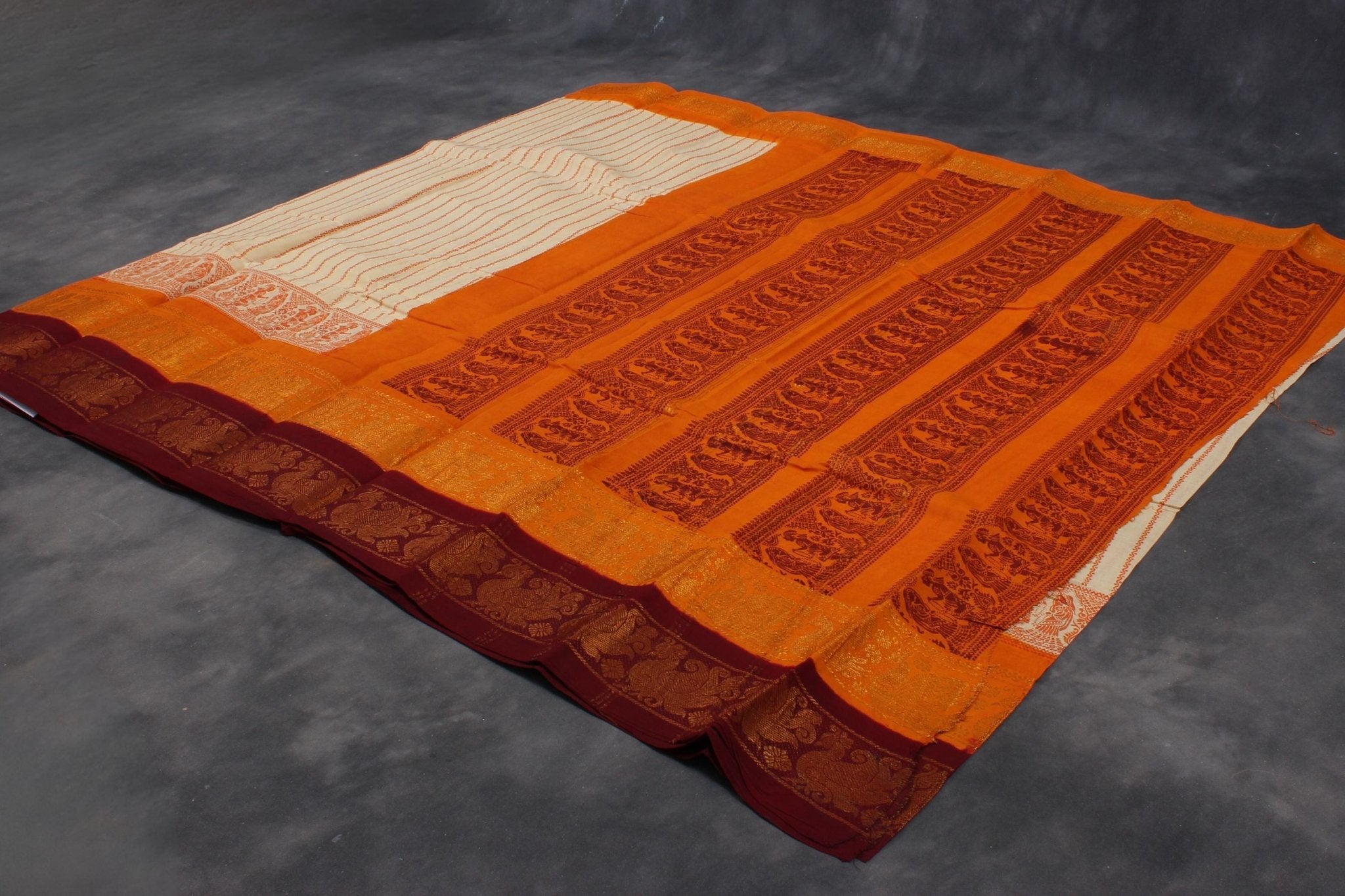 Authentic Madurai Sungudi Cotton Saree - Cultural Elegance & Lightweight Saree JCS Fashions
