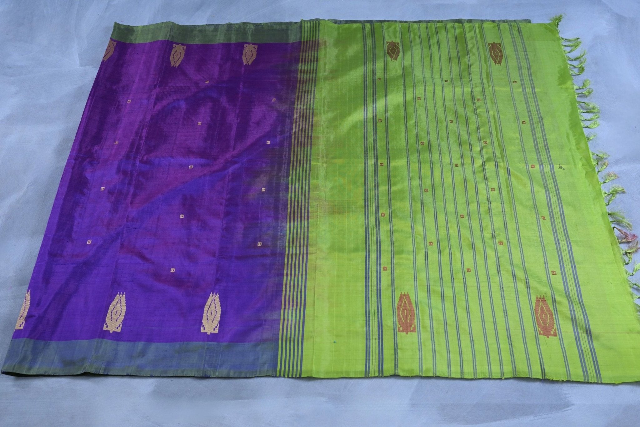 Banana Pith Saree - Sustainable & Handwoven Elegance from JCSFashions Saree JCS Fashions