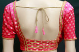 Bananas Georgette Saree In Shade Of Pink With Fully stitched Blouse SAREE JCS Fashions