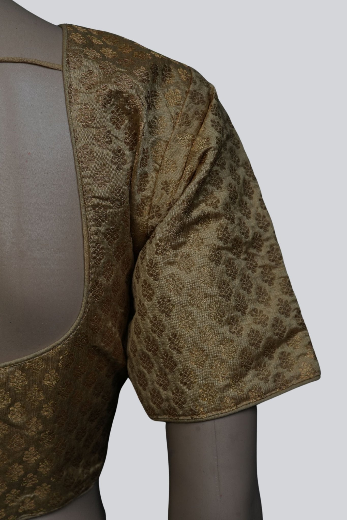 Brocade Bliss - Chic, Handcrafted Blouses for Modern Glam at JCSFashions Blouse JCS Fashions