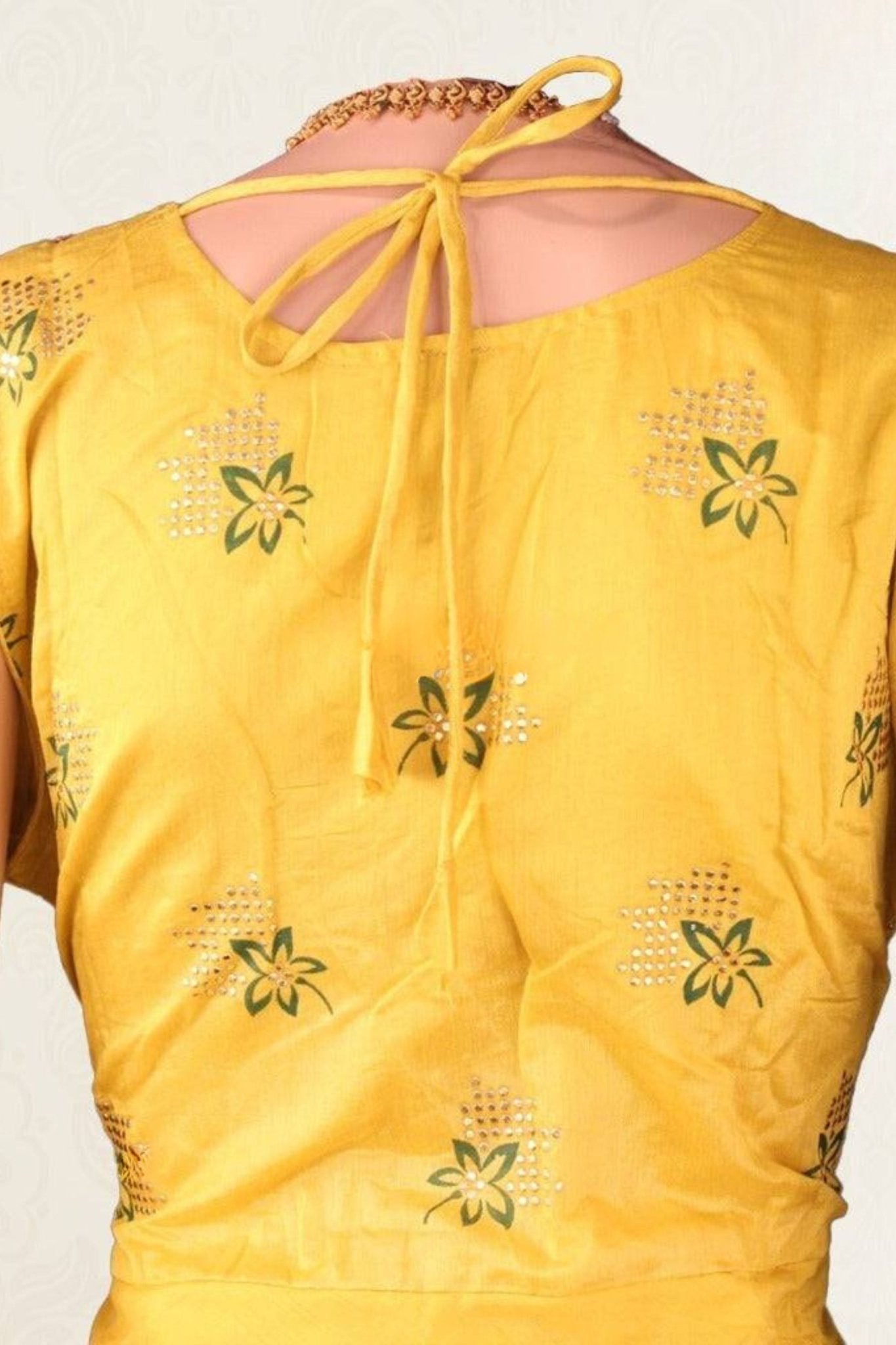 Chanderi Silk Full Flared Long Kurti | JCS Fashions Kurti JCS Fashions