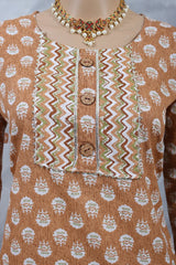 Charming 2-Piece Cotton Kurti Set: Timeless Elegance and Comfort KURTI JCS Fashions