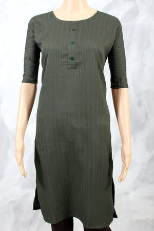 Rayon Kurti – Lightweight Popcorn Fabric for Daily Wear
