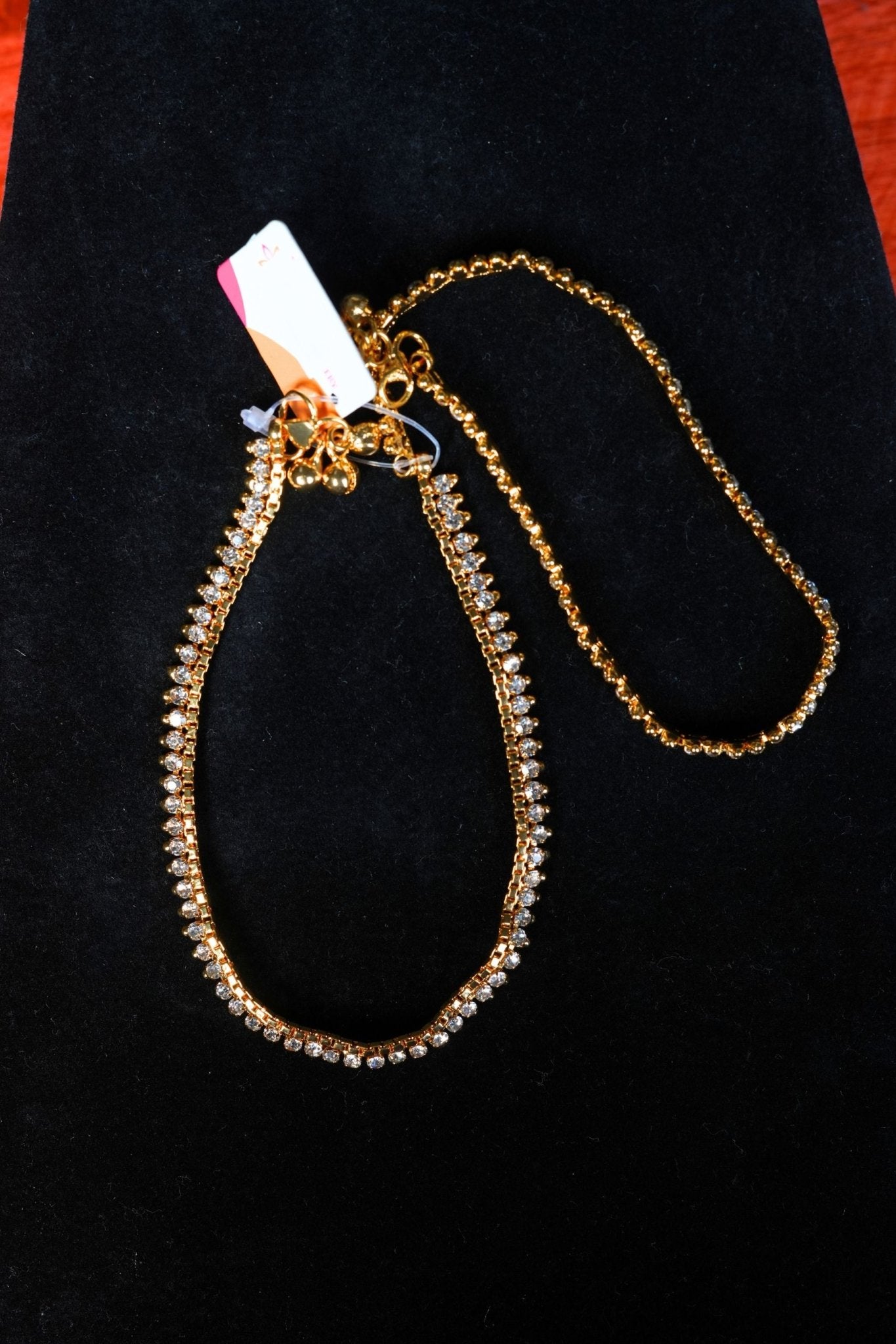Chic 10" Gold Plated Anklet - Elegant Footwear by JCSFashions Jewelry JCS Fashions Gold 10"