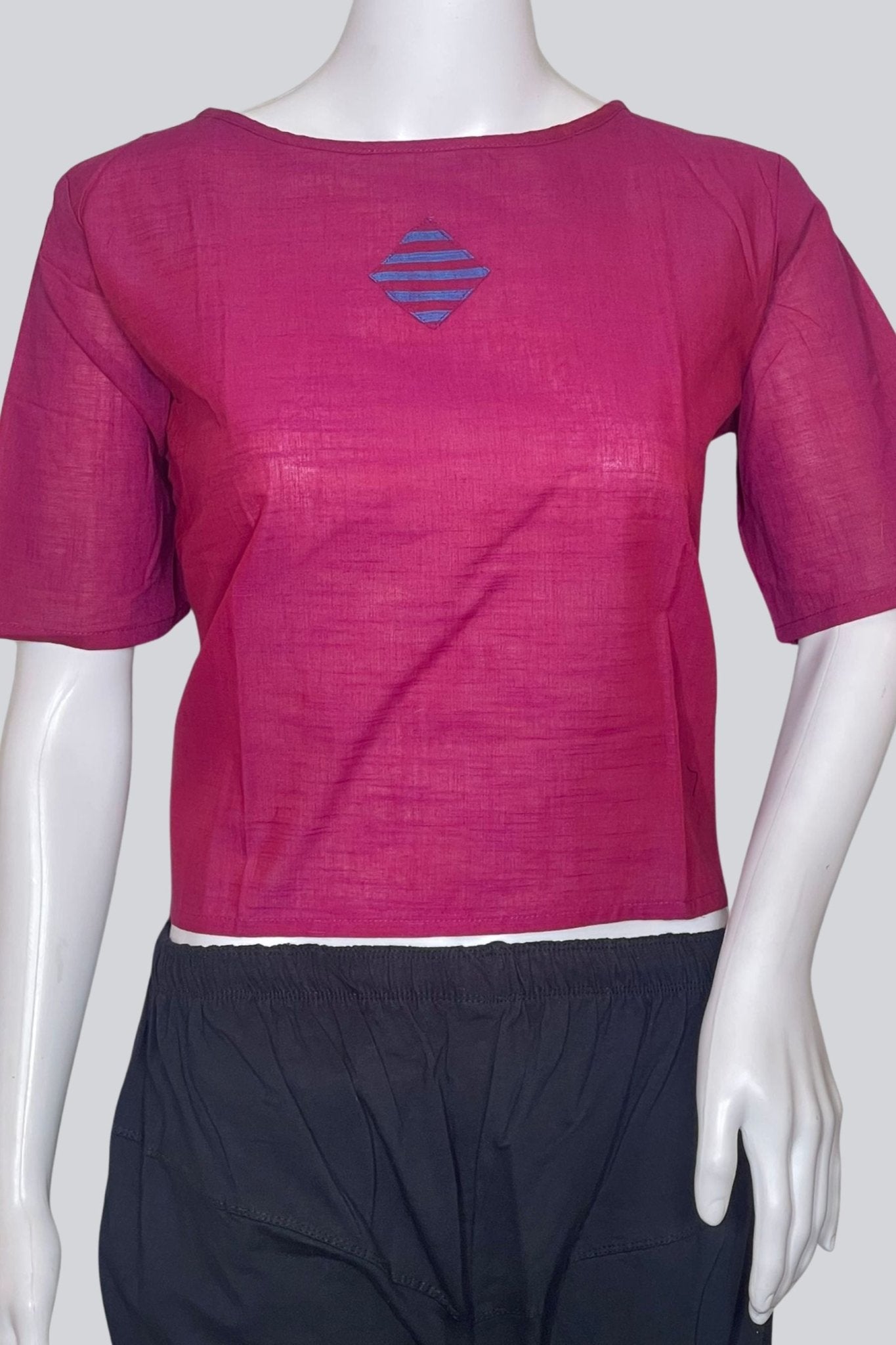 Chic Cotton Kurti: Versatile 19" Length for Skirts & Jeans - JCS Fashions - JCS Fashions