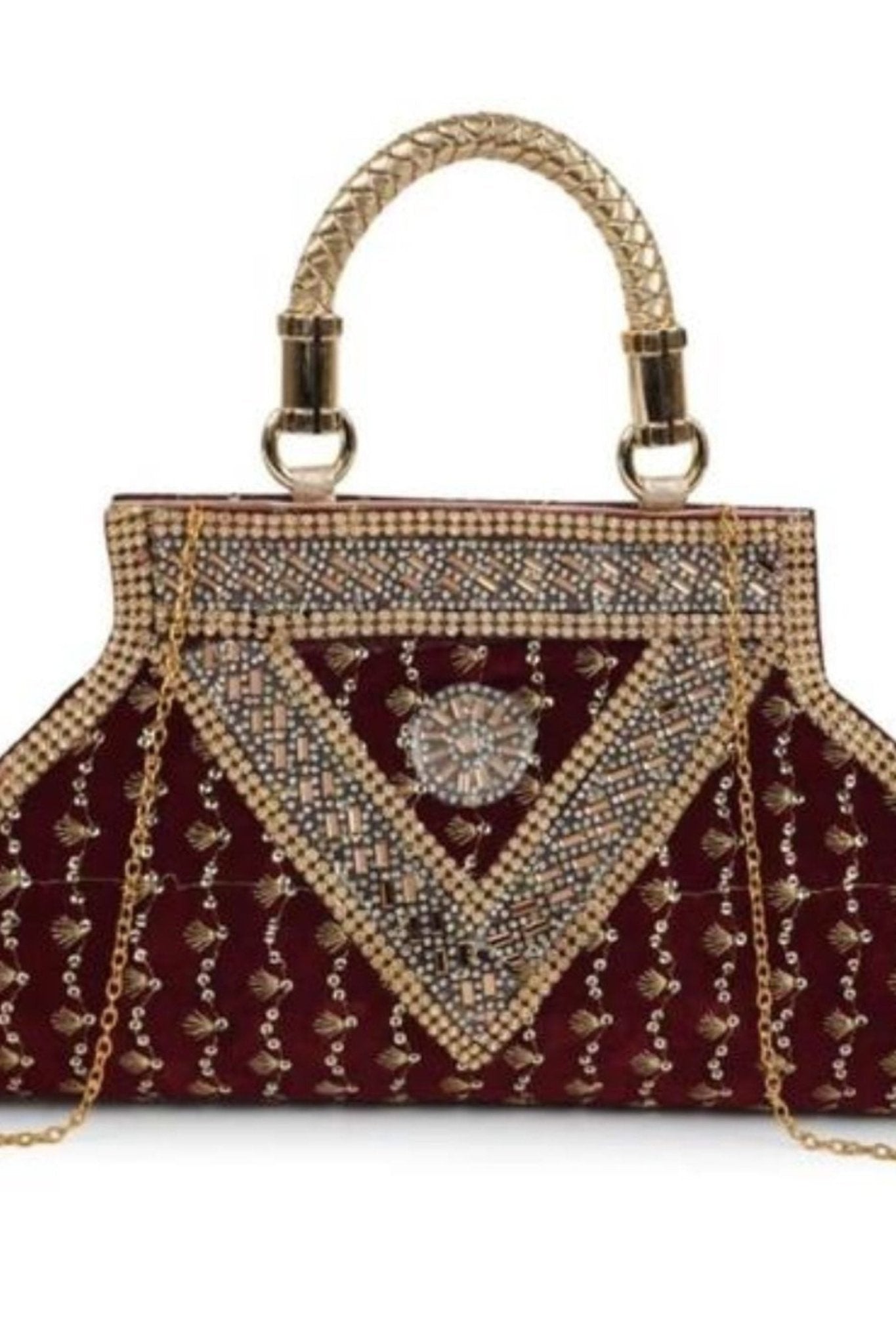 Chic Embellished Modern Women's Clutch - JCS Fashions All-Season Accessory Clutch JCS Fashions